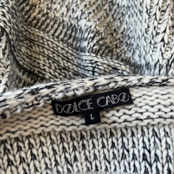 Dolce Cabo Fringe Cardigan Womens Sweater Sz Large Boho Western Festival Cottage - Picture 8 of 9